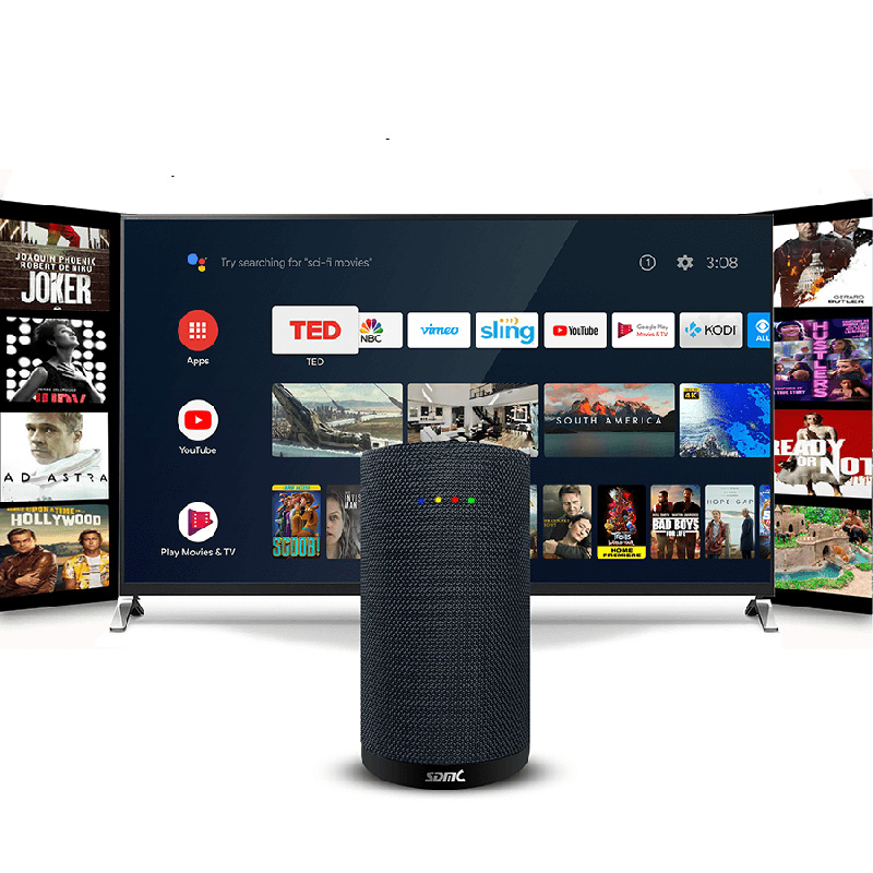 Meet next generation Android TV Smart Speaker with digital TV receiver